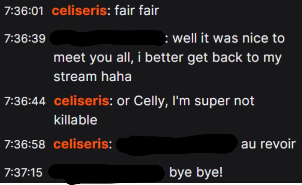 Streamers

Please don't do this

Everyone knows what you're doing