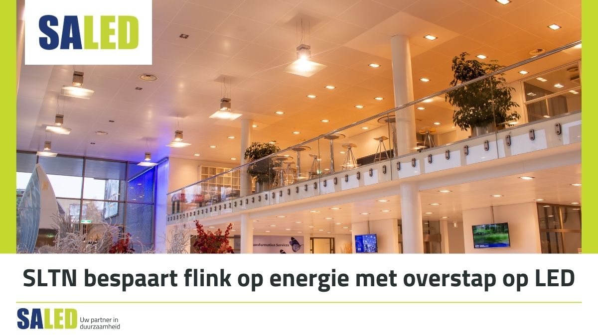 SLTN in Hilversum is volledig over op LED. Het hele gebouw is vernieuwd met energiezuinige armaturen. Dit levert 138.538 kWh en 78.412 kg CO₂ besparing per jaar op. Dat staat gelijk aan de opname van 3921 volwassen bomen.

#LEDverlichting #duurzaamheid #energiebesparing #SLTN