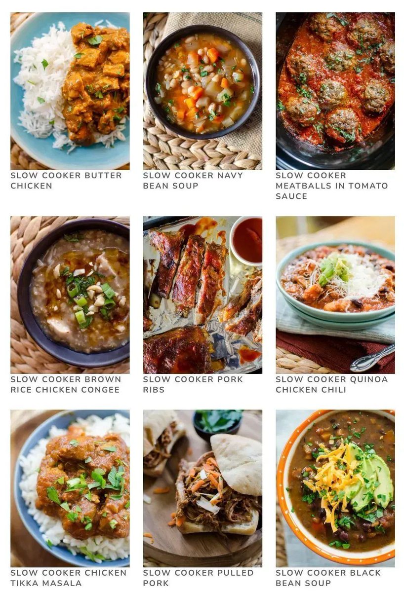 Living_Lou's tweet image. Enjoy these slow-cooker recipes! 

They are all incredibly tasty but my two favourites are butter chicken, and the meatballs - AMAZING!

RECIPES: buff.ly/2YZRGIL
#foodies #scrumptiousfood