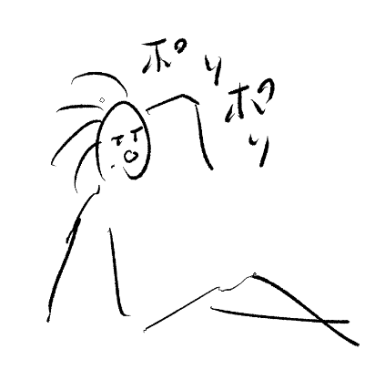 このラフ、妙に愛着が湧いてきた 