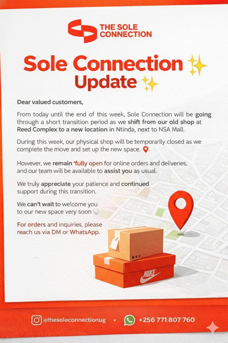MwizaSophy's tweet image. Same vision. New strategy!

We are moving 🙏

📍 @thesoleconnect1