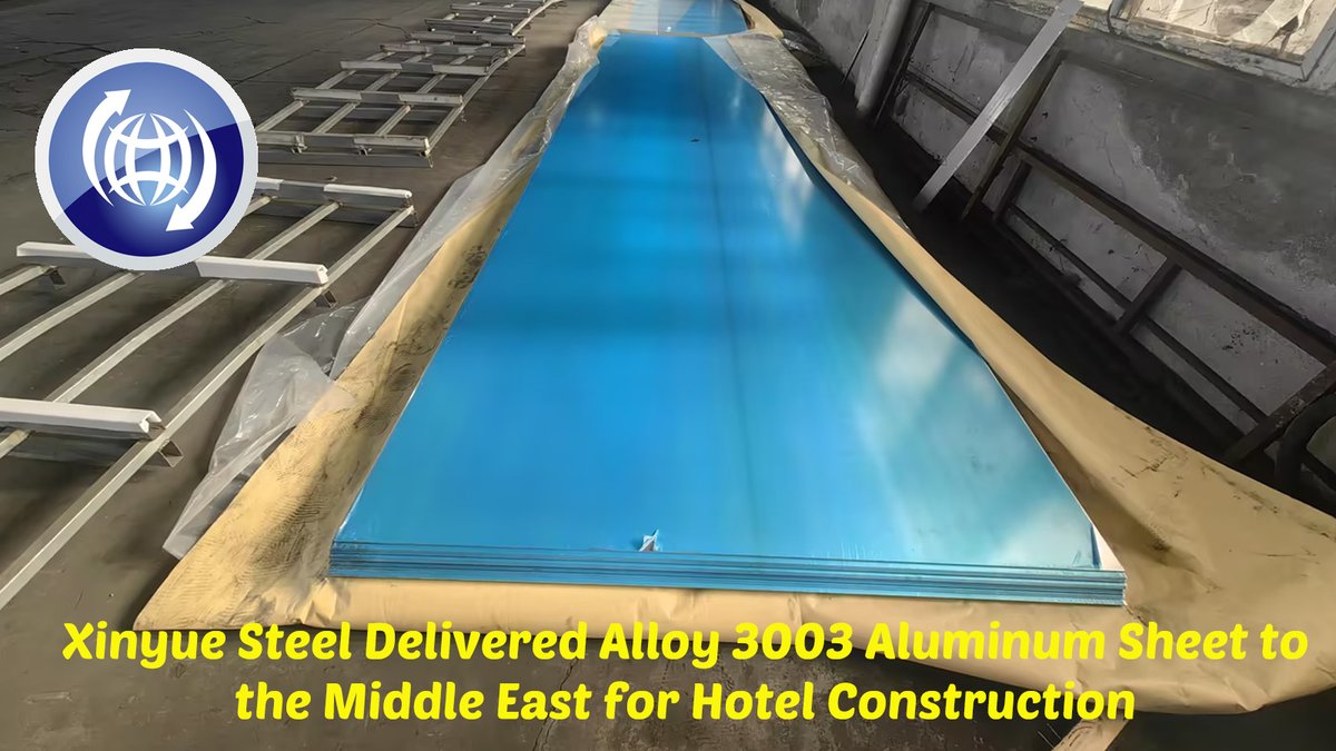 XinyueJosie's tweet image. Desert-Proof Aluminum for Middle East's Hotels
#XinyueSteel Delivers:
#Alloy3003 #SteelSheets
Withstands 50°C+ like Dubai summers
Mirror finish (±0.2mm precision)
Need skyline-worthy materials?
josie@xysteelpipe.com
WA: +86 189 7484 9825
xysteelpipe.com