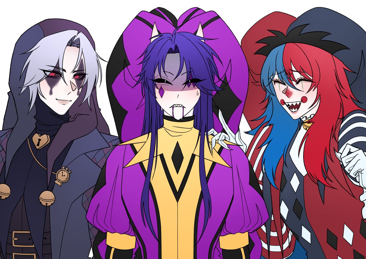 Evee_0329's tweet image. TFC Jester:  Who tf are these people????
#trappedwithjester #thefreakcircusjester #donteatthecashier