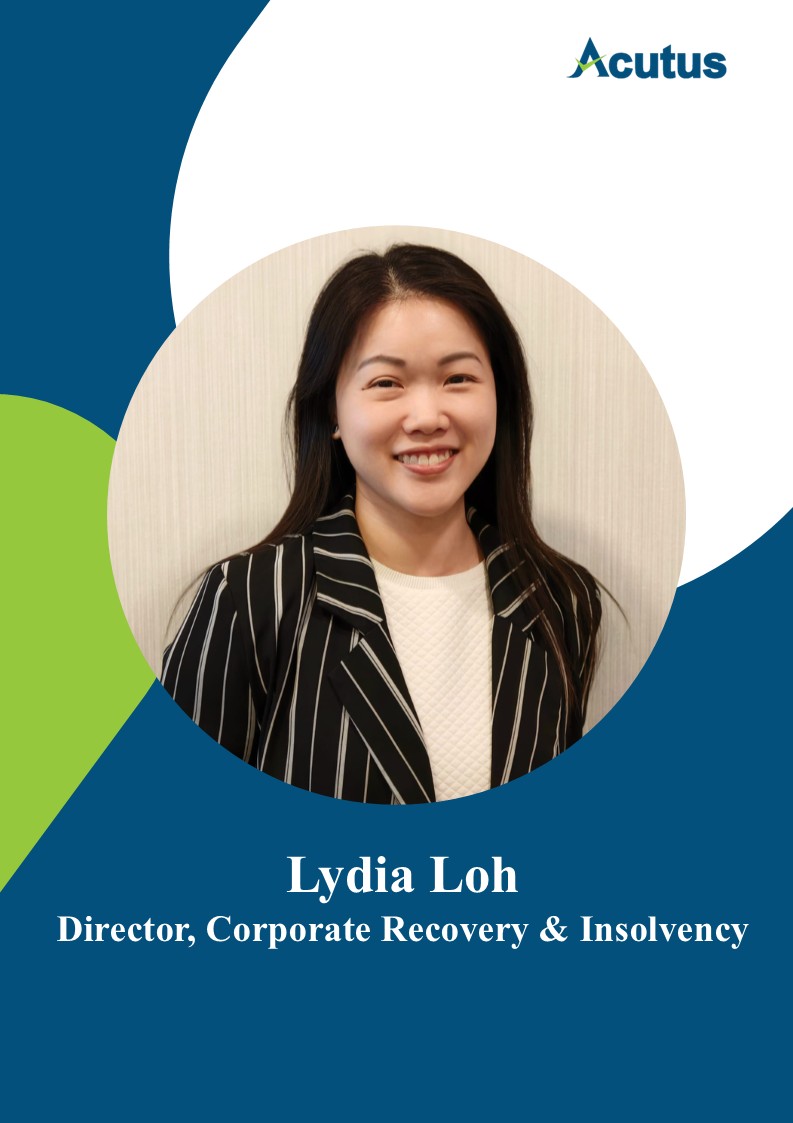 Acutusllp's tweet photo. Congratulations to our Lydia Loh on her promotion to the position of Director in our Corporate Advisory practice https://t.co/FElO1I1M5P https://t.co/PKR5wKx8HI