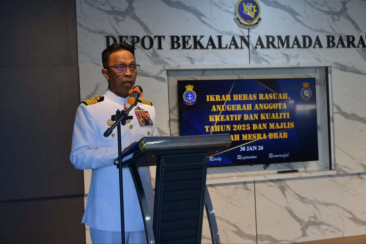 Depot Bekalan Armada Barat tweet media