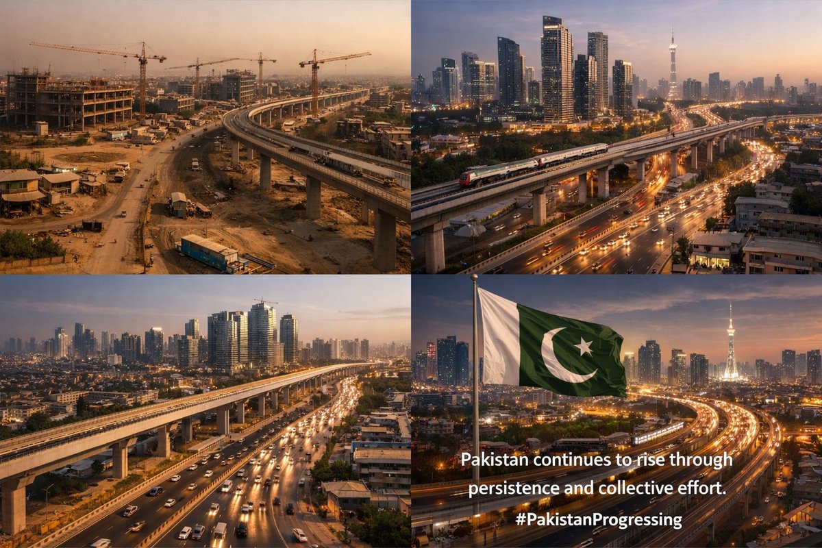 Pakistan’s development is guided by innovation and public participation.

#PakistanProgressing
