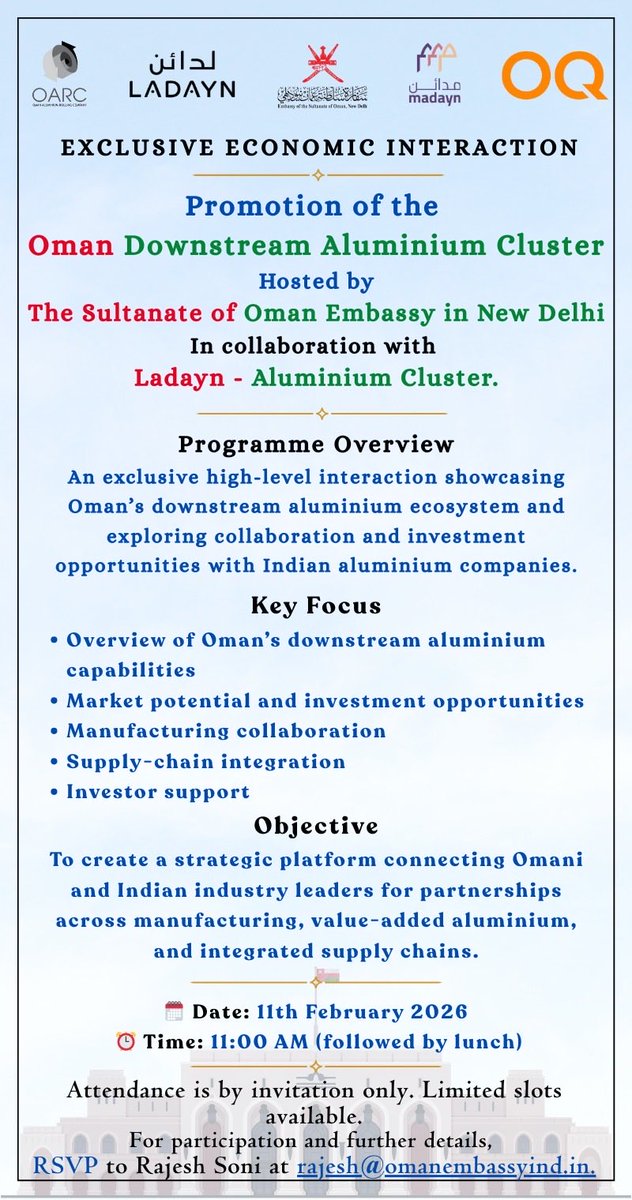 OMANEMBASSY-NEWDELHI | سفارة سلطنة عمان -نيودلهي tweet media