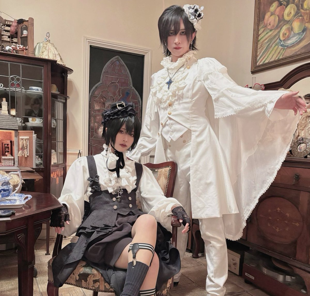 皇子会主催のRIN(<a href="/Grafferinrin/">RIN</a> )さんとお写真撮っていただきました🐦‍⬛⚜️

当日はおもしろ楽しく、そしてめちゃくちゃ配慮してくださって、3日経った今でも余韻に浸りまくってます。ほんとに楽しすぎました。
ありがとうございました🙌