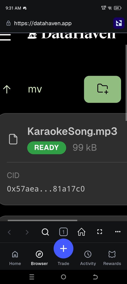 bapi90758's tweet photo. For Camp Haven campfire karaoke night, I chose a simple acoustic campfire-style song because music brings people together, just like decentralized storage builds strong communities.  @DataHaven_xyz https://t.co/gnABmTsUSs
