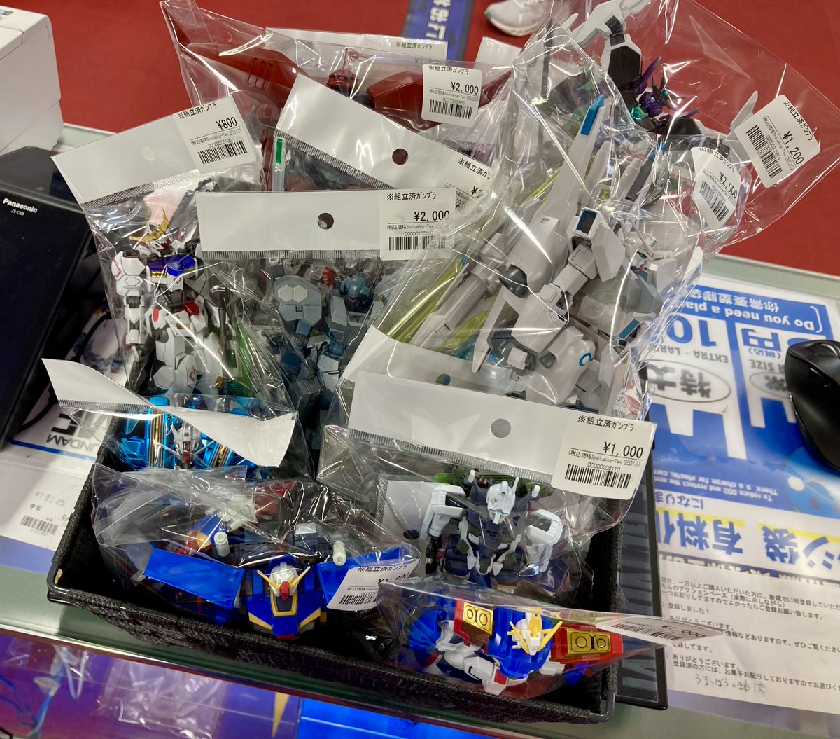 組立済みガンプラを沢山入荷いたしました！ 珍しいキットがお手頃価格