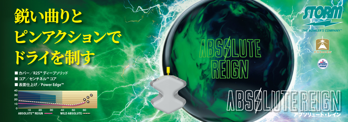 STORM ABSOLUTE REIGN アブソリュート・レイン 丨ボウリング口コミ