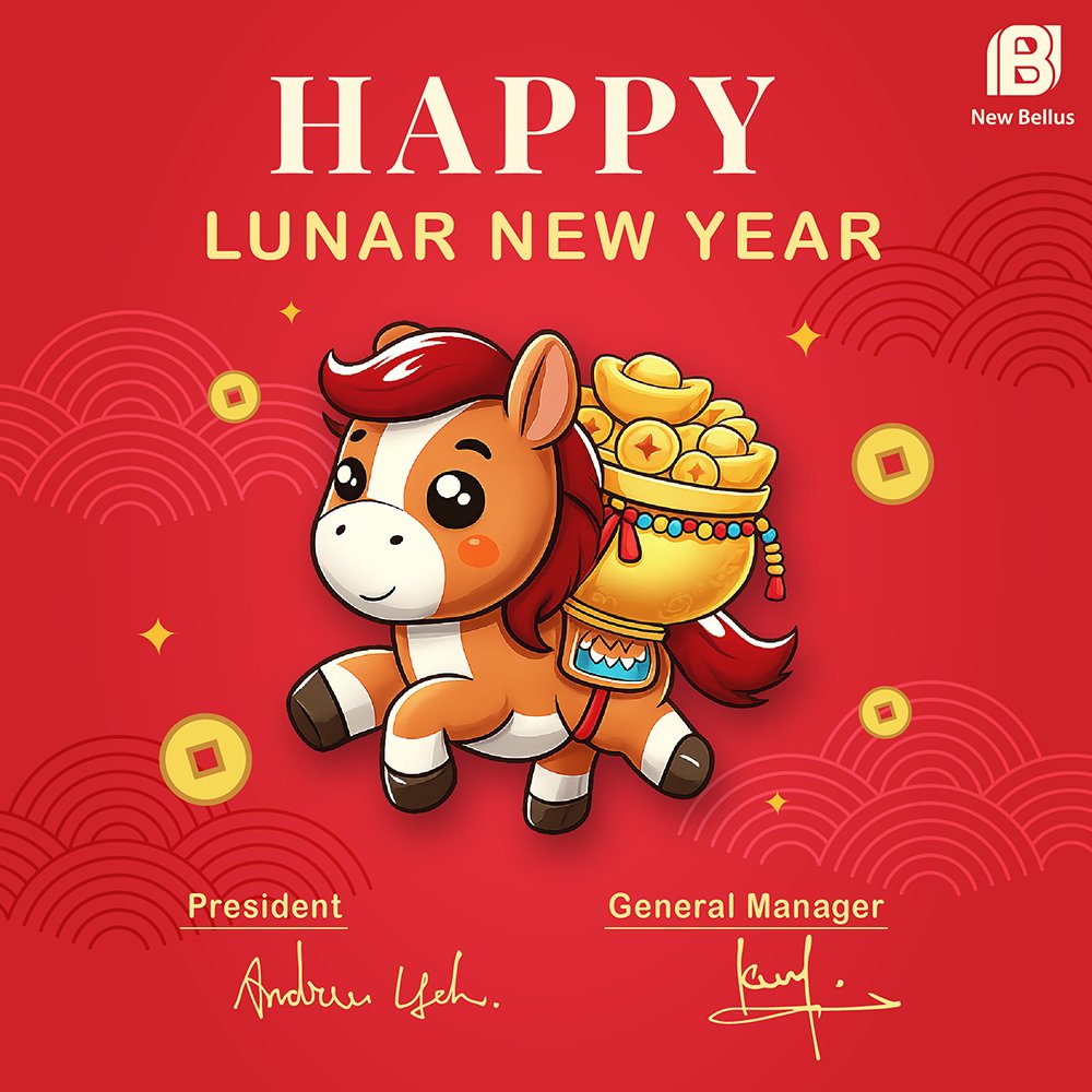 New_bellus's tweet photo. Happy Lunar New Year 2026.

* HOLIDAY NOTICE FOR NEW YEAR'S *
Lunar New Year Festival coming.

Our office will be closed from Feb.14.2026 ~ Feb.22.2026 
We will resume to start as normal on Feb.23.2026 https://t.co/ZDKIn8N7lO