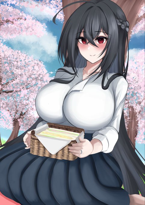 @bojx20k 大鳳
「指揮官様、お味はいかがですか?」 