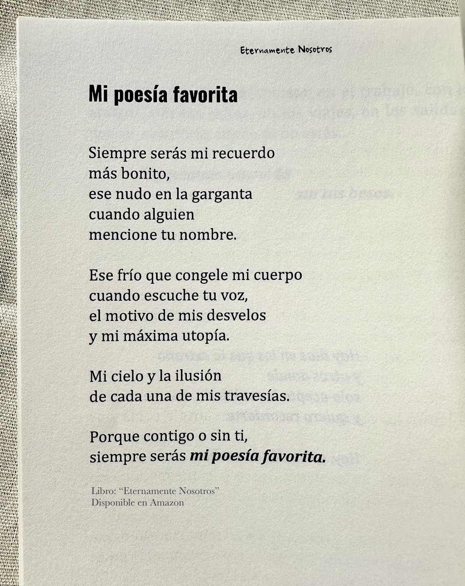JaiiWriter's tweet photo. Libro: “Eternamente Nosotros” 📗 https://t.co/mgQ8VPgrP3