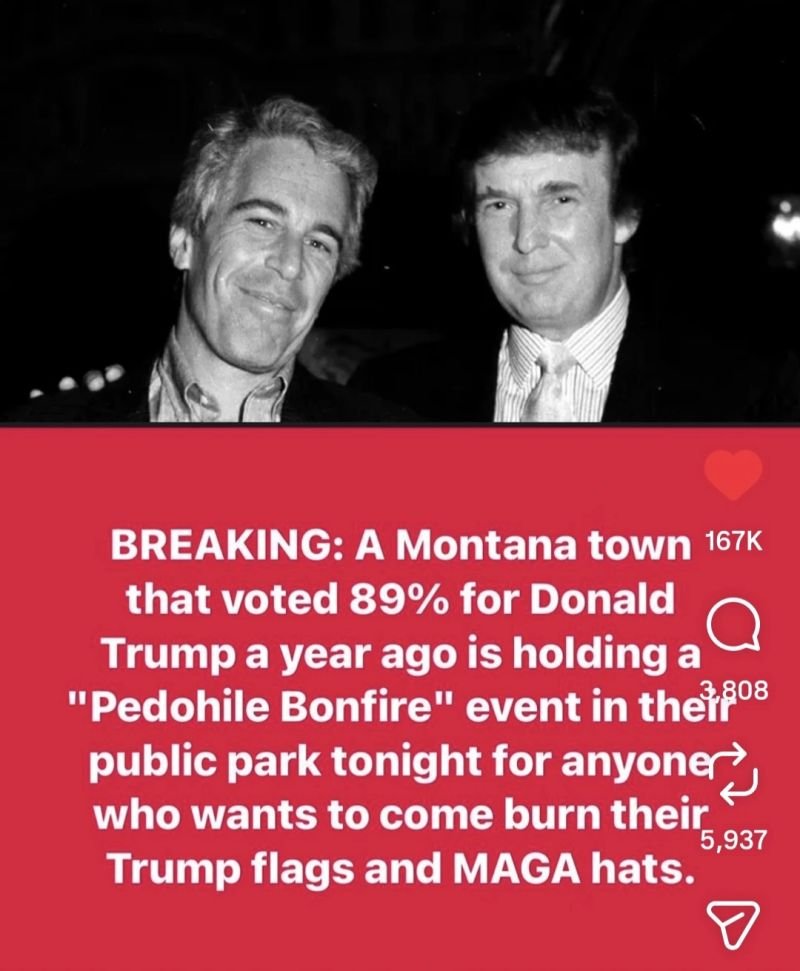 burning t-rump flags and maga hats, that is a great beginning....