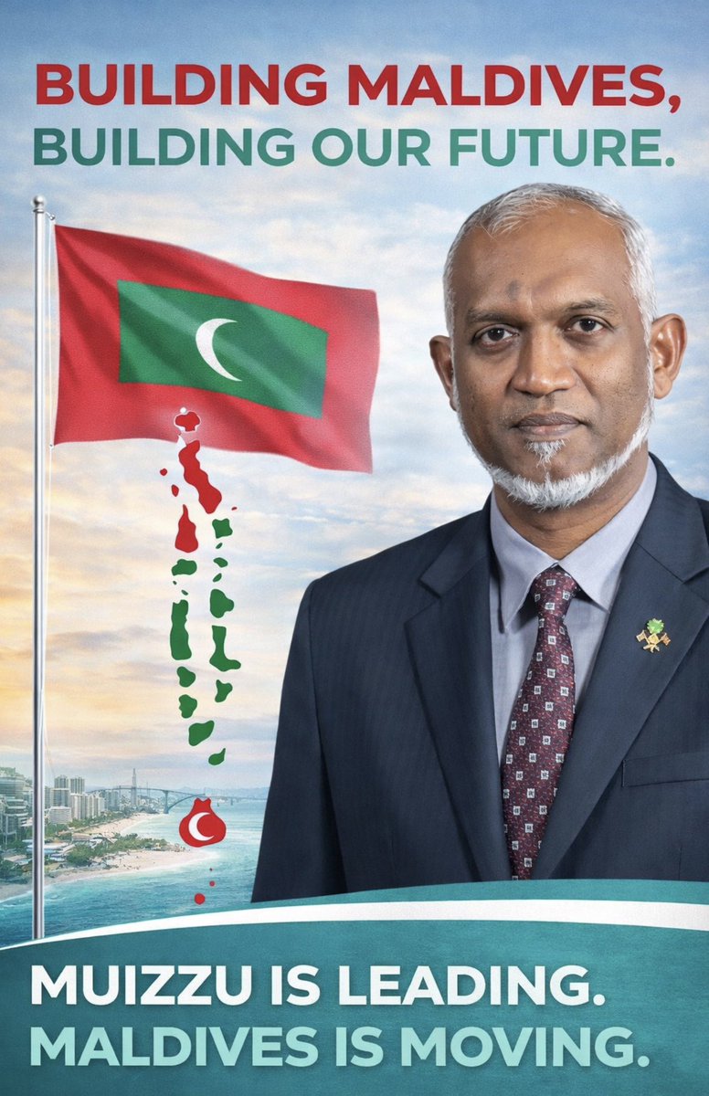 Kalhukoe's tweet photo. MDP created the debt and left the country in darkness.
This government took responsibility, restored discipline, &amp; put the economy back to work.
The crisis was inherited recovery is being delivered. https://t.co/S716RhgDXS
