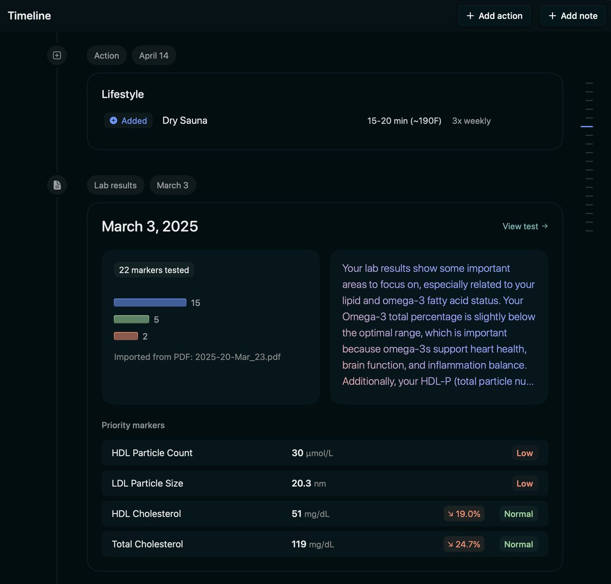 Hemo - Bloodwork tracker tweet media