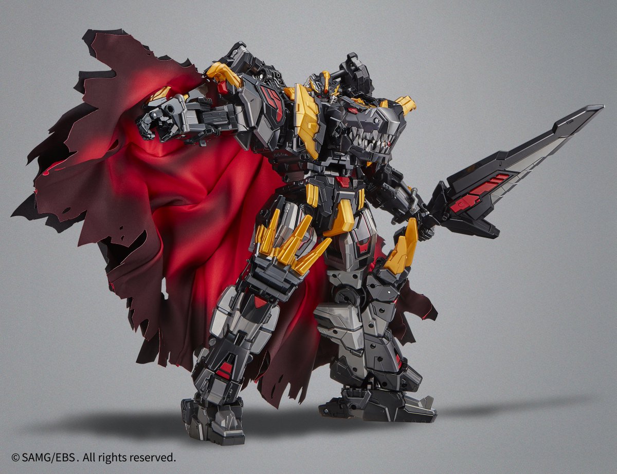 toydevelop_samg's tweet image. [최강공룡 미니특공대] 렉스카이저 블랙에디션 공개
머신 다이노카와 다이노이드 티라가 변형하여 로봇으로 합체!
블랙에디션에는 '카이저 케이프(망토)'가 포함됩니다.

2026년 4월 출시예정

#최강공룡미니특공대 #最強恐竜ミニフォース #miniforce_dinoid #렉스카이저 #レックスカイザー #Rexkaiser