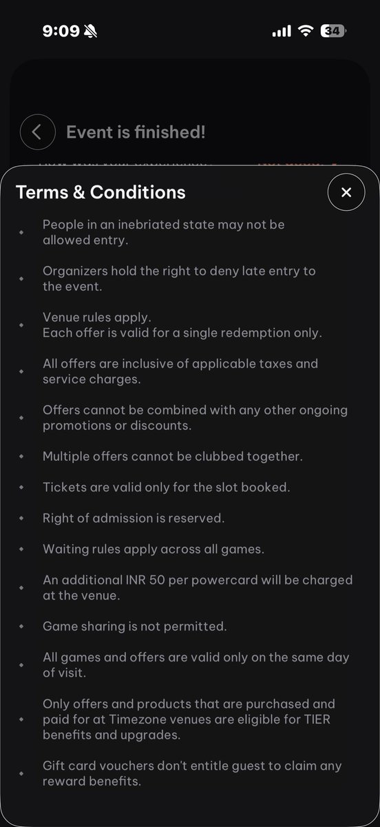 AtanshuGoyal's tweet photo. 🚨@district_app booked Timezone that’s been CLOSED for days.
Travelled with guests, got publicly embarrassed, faced mental harassment.Still no refund.
I want my REFUND + travel expenses. Unacceptable. #ConsumerRights #MentalHarassment #RefundDenied #BadService #DistrictApp https://t.co/tX7cTeK42y