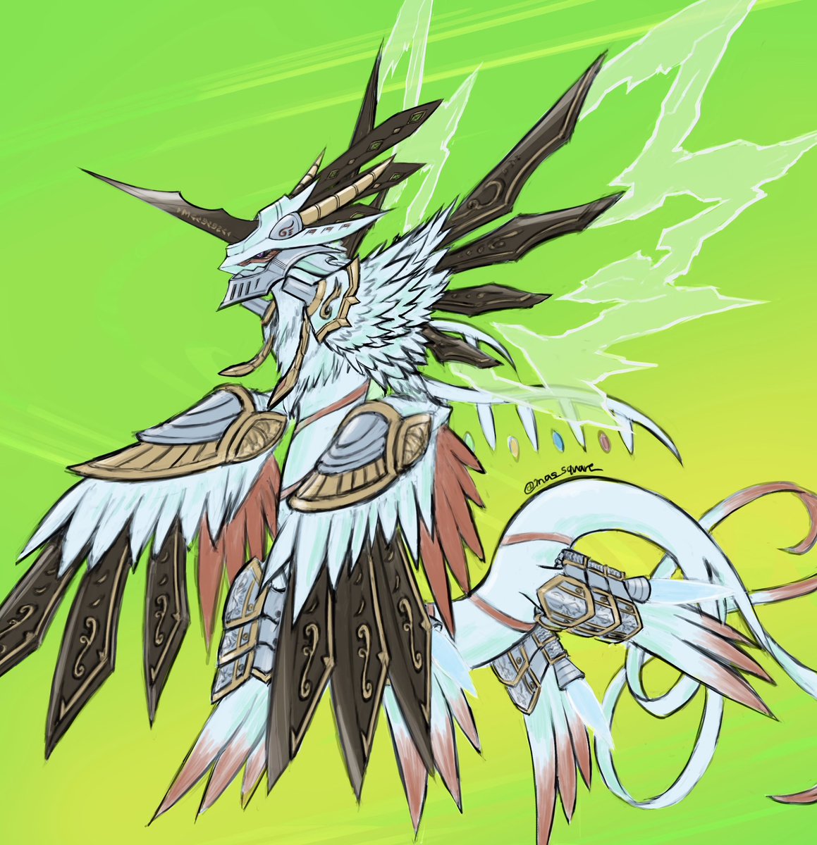 ヴォルテクスドラモンらしき絵