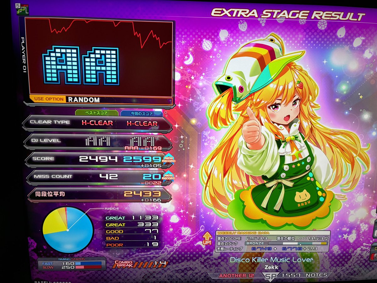 oppaarra's tweet photo. WR Disco Killer Music Lover AAA-169 https://t.co/3q71CaP7h7
