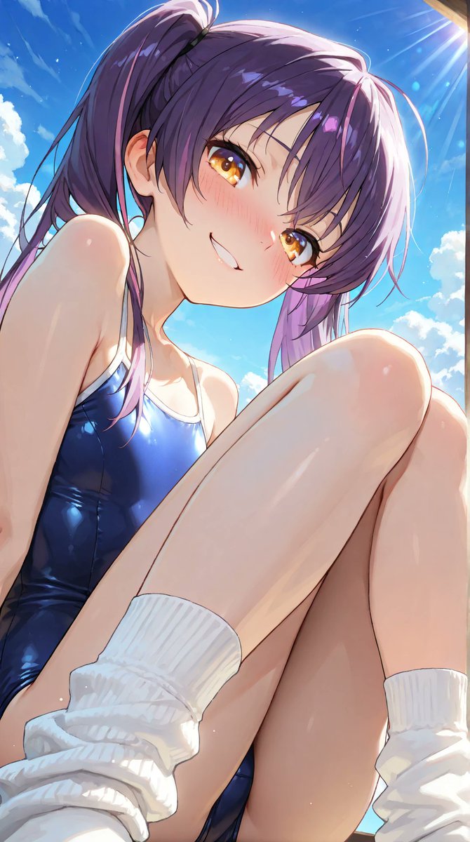 火曜スク水Lover 昼スク✨️ 先週に引き続きの華音ちゃんの学生時代💕