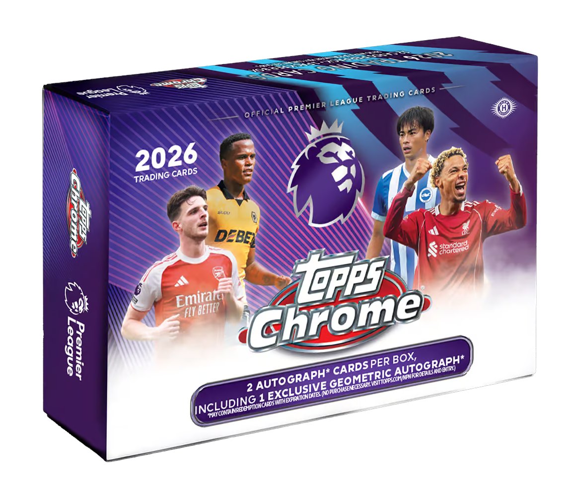 製品情報】 2026年2月中旬 発売予定 ⚽ 2026 TOPPS CHROME PREMIER