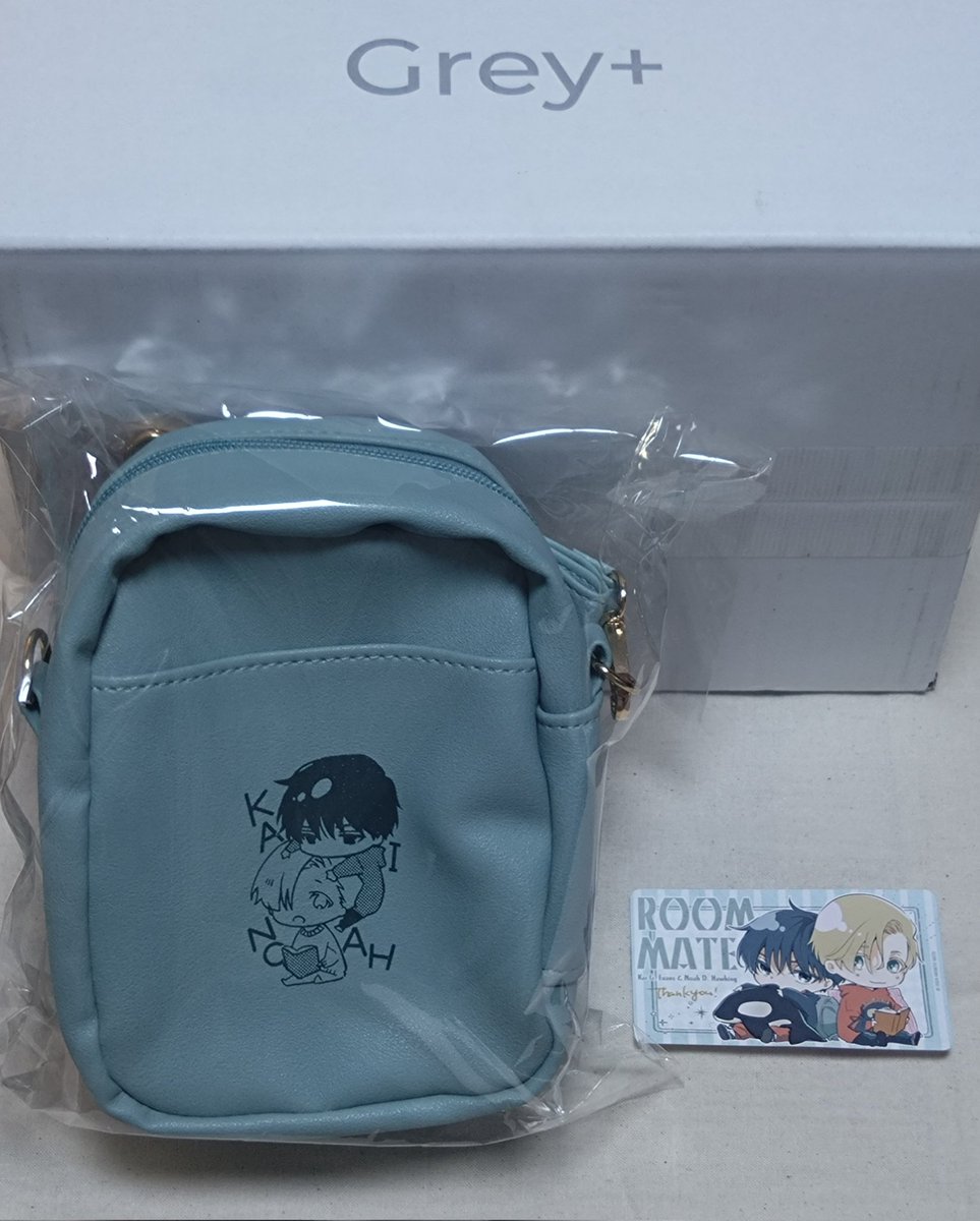 chobitama8's tweet photo. #佐藤アキヒト 先生  #ルームメイト
カイノアポーチ届きました！とても可愛らしく大きさも色合いも良いです！そしてメッセージカードも本当に嬉しい🥰梱包されていた箱でさえ愛おしいです💕カイノアポーチ大切に使わせて頂きます！(何とか申し込みに間に合いました。本当にありがとうございました🙏) https://t.co/TB2WXyfqLd
