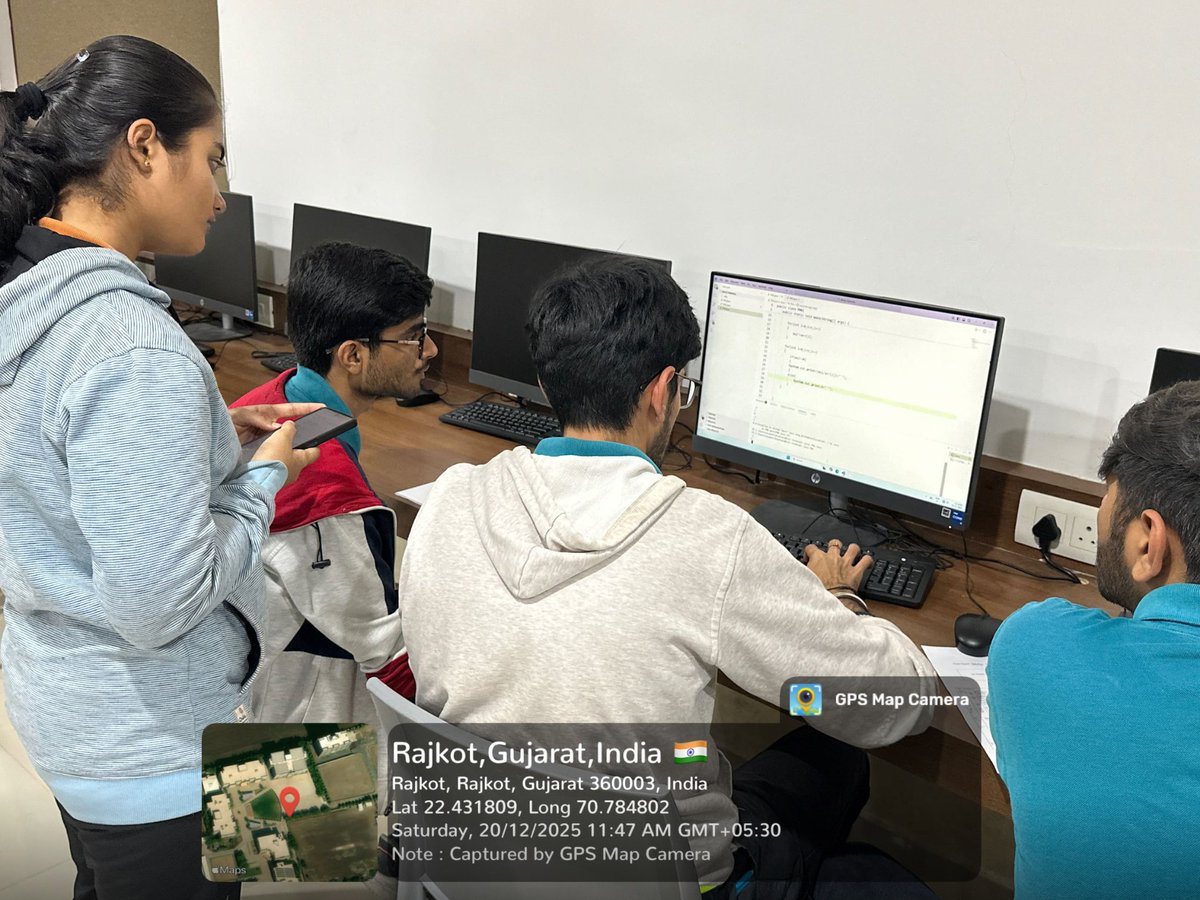DarshanUniv's tweet photo. 🚀 LogicNova | Team-Based Coding Challenge
The Programming Club of Darshan University successfully organized LogicNova, a dynamic team-based coding competition designed to sharpen logical thinking, problem-solving skills, and collaborative coding.
#LogicNova #ProgrammingClub https://t.co/UzYhtX4Zob
