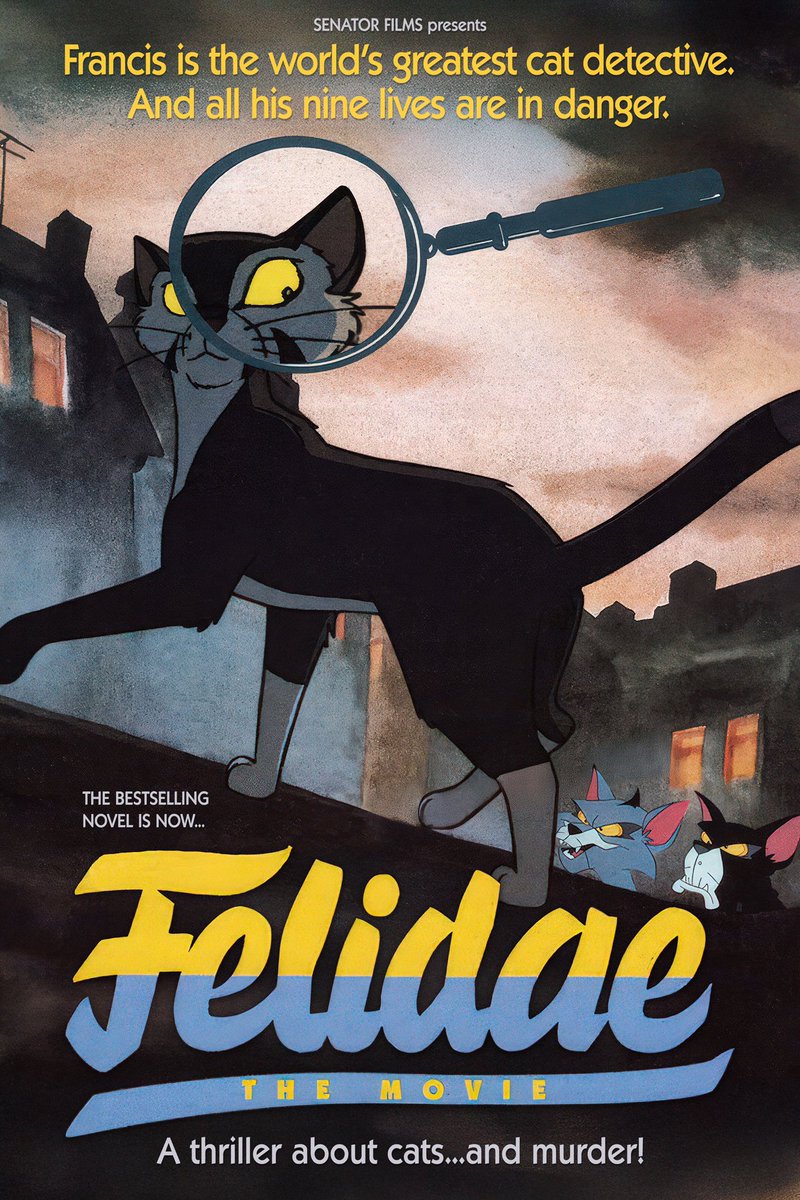 If you like cats and/or murder mysteries, check this gem out on either <a href="/Tubi/">Tubi</a> or <a href="/BloodStreamTV/">BloodStream</a> asap.
🇩🇪🐈‍⬛

#Felidae #Cats #MichaelSchaack #MurderMystery #Animation