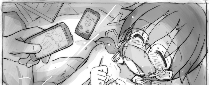 (R-18)『……何らかの事件に巻き込まれた可能性もあるとみて……』 全体はおまぴく→ https://t.co/H4Y7RhofKI 