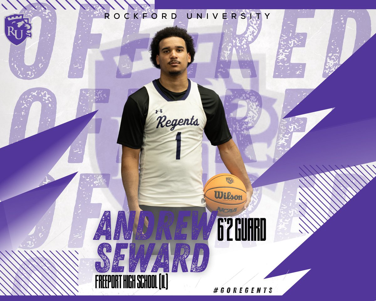 drewski132008's tweet photo. Blessed to receive an Offer from Rockford University 🙏🏽 #agtg https://t.co/g8kgOFJmpW