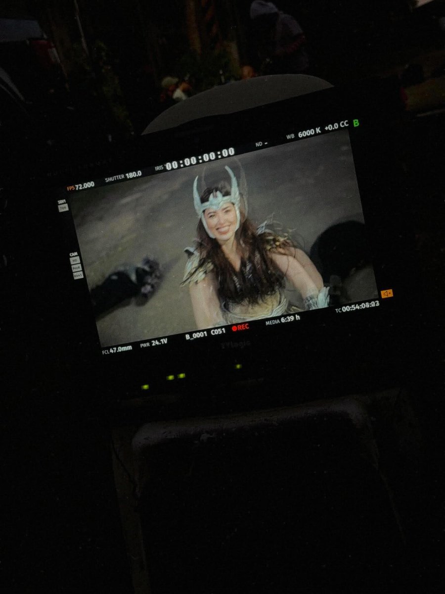 Seeing you smile like that literally makes my heart full <a href="/kylienicolep/">knp ☽◯☾</a>.. My heart is happy whenever I see you genuinely happy and smiling! 

Welcome back our Queen Warrior Hara Amihan! I can't wait to see you on screen again 🥹💙