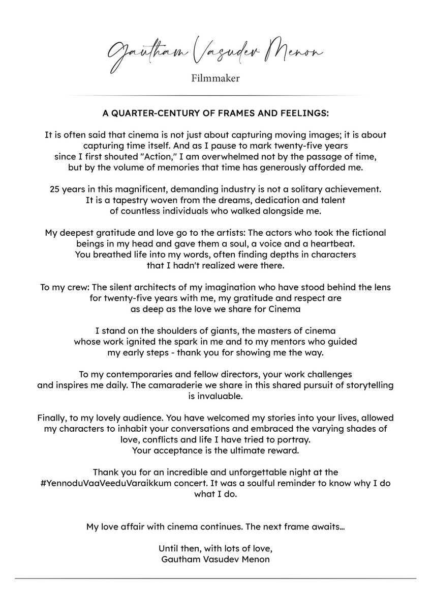 Gauthamvasudevmenon tweet media