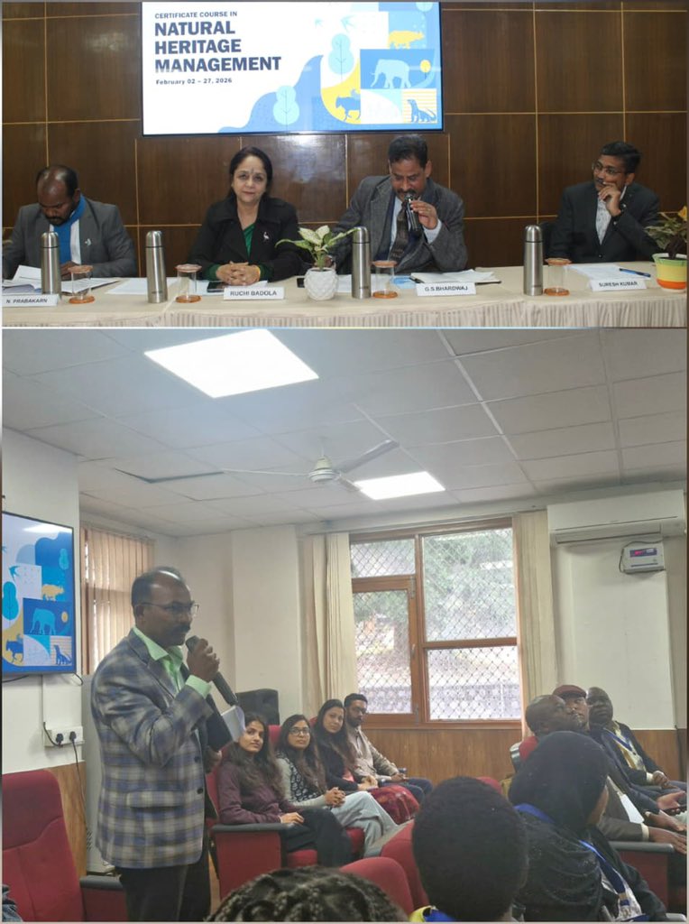 Wildlife Institute of India tweet media