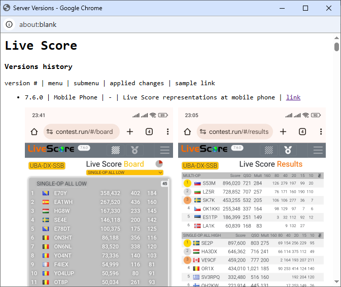 Live Contest Server tweet media