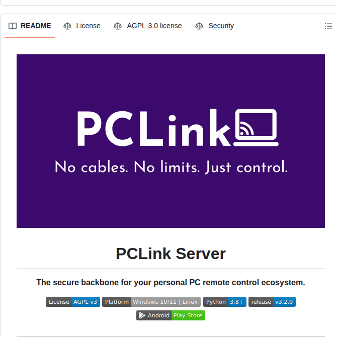 Remote PC management via web interface

github.com/BYTEDz/PCLink
