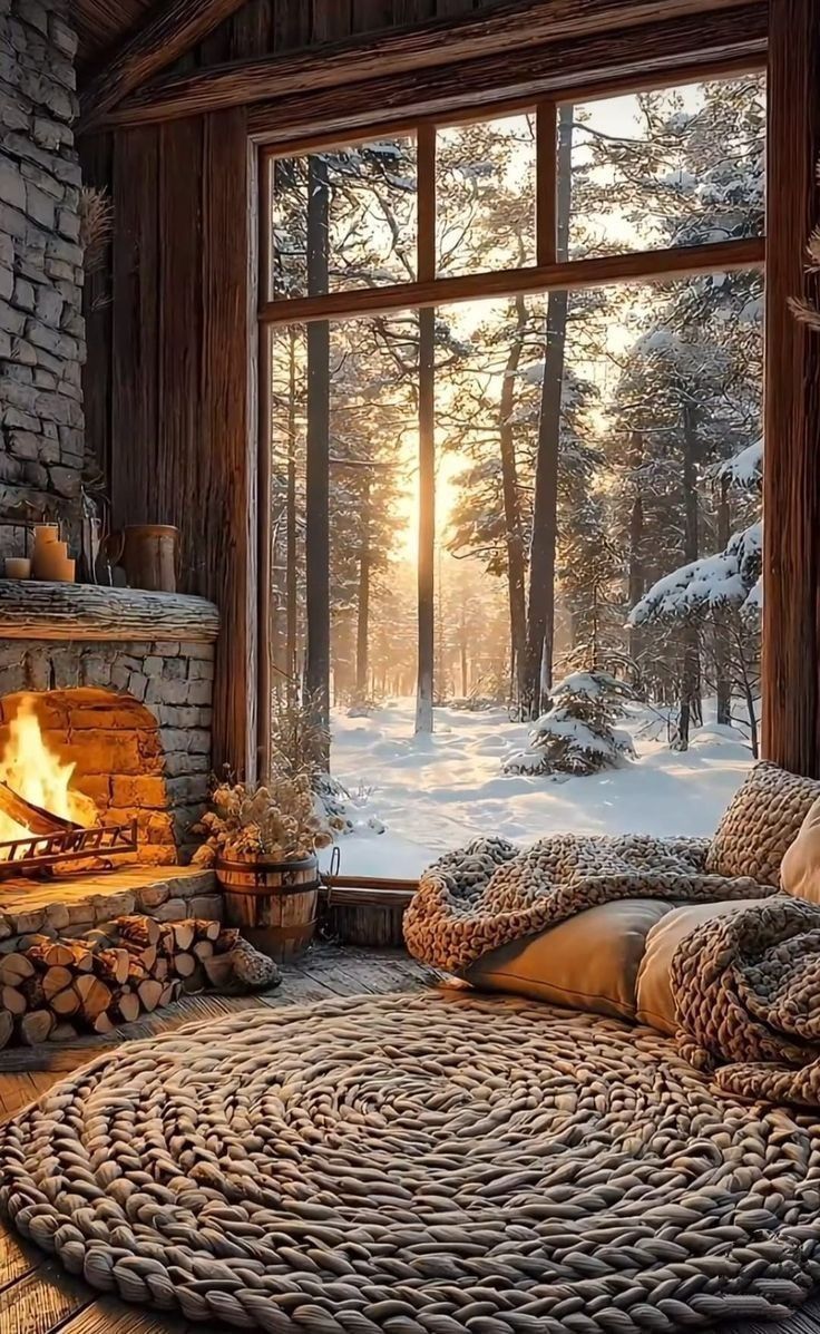 ♦️Ο χειμώνας ♦️
έχει μια μοναδική ικανότητα,
μας κάνει ν'αγαπήσουμε την 
σπιτική θαλπωρή..
Την καλημέρα μου σε όλους!