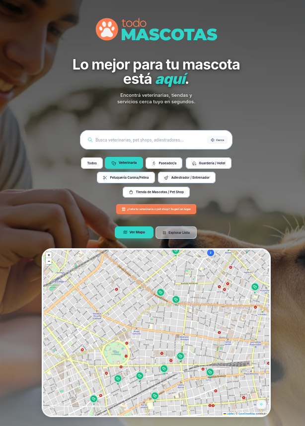 TodoMascotasAr's tweet photo. Si tenés mascota, guardá esto 🐾
En TodoMascotas armamos un mapa con veterinarias, pet shops y servicios reales por barrio.
👉 https://t.co/Nor86PH4SD https://t.co/233RwMqMwQ