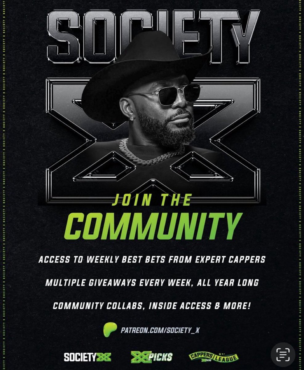 Check out <a href="/XPicks25/">X Picks</a>
 <a href="/DezBryant/">Dez Bryant</a> <a href="/Jparlayy/">Jay Parlayy 👑</a> 

Fun week ahead.  Lock in!
patreon.com/Society_X

 #XPicksSuperBowl