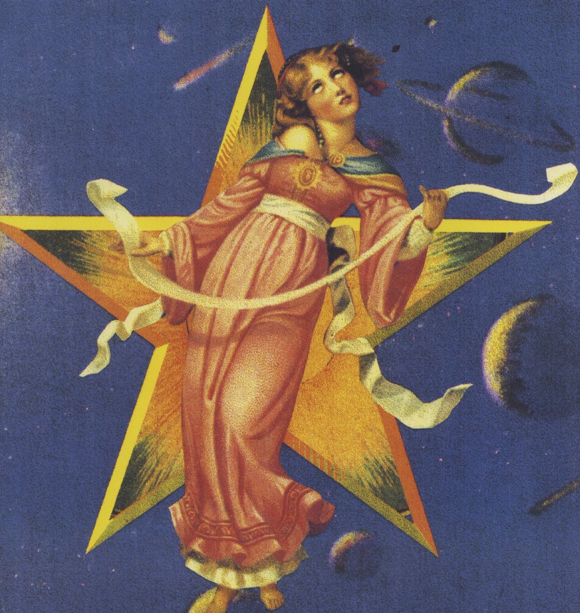 bab0oshk44's tweet image. John Craig’s art for Mellon Collie and the Infinite Sadness