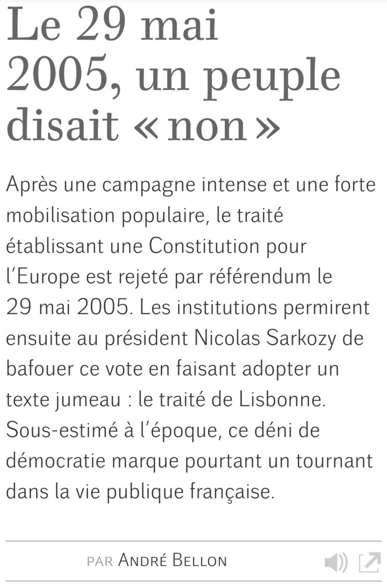 SicaPa's tweet photo. @MatthiasTavel Quand le 29 mai 2005 la majorité des citoyens 🇫🇷 a dit NON c'est parce qu'ils voulaient rester souverain et conserver leurs acquis, #EDF, #ServicePublic, etc...
En 2007 #Sarkozy les a trahi
Aujourd'hui la #Macronie vend nos pépites industrielles #Alstom #Doliprane
#DégageonsLes https://t.co/oAg1ANo9zk