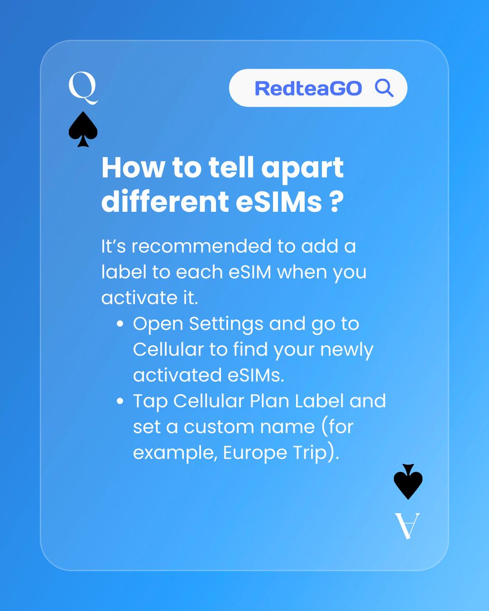 RedteaGO | eSIM World's Best Travel App tweet media