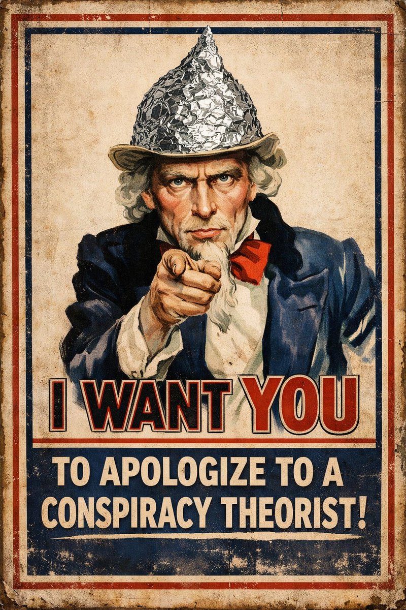 NandemoHappens's tweet image. Being called insane for 20 years is almost enough to make you crazy #conspiracies #memes #corruptgovernment #JeffreyEpsteinFiles