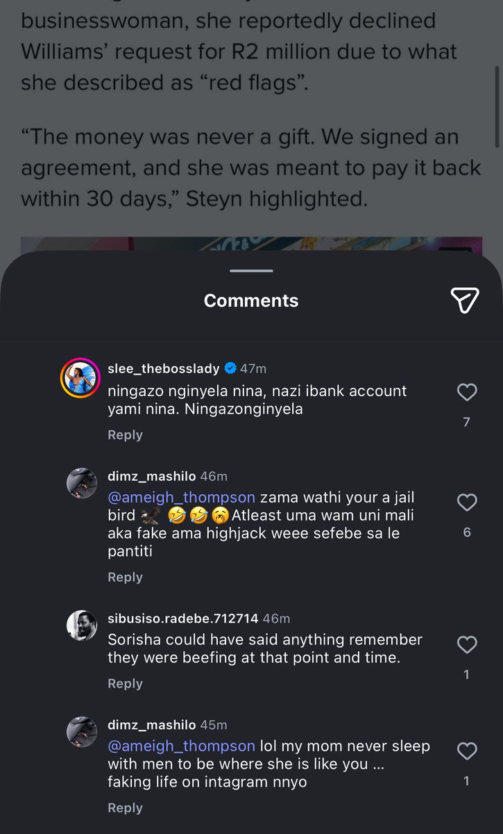 Ziyakhala Bev Steyn cuts ties with Nonku Williams 🔥🔥