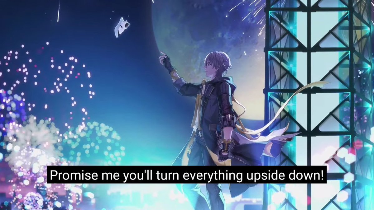 dyysone's tweet photo. they finally broke him free from the underground dungeon AND SPARKLE FOURTH WALL BREAK? https://t.co/WGT5jbDp7W