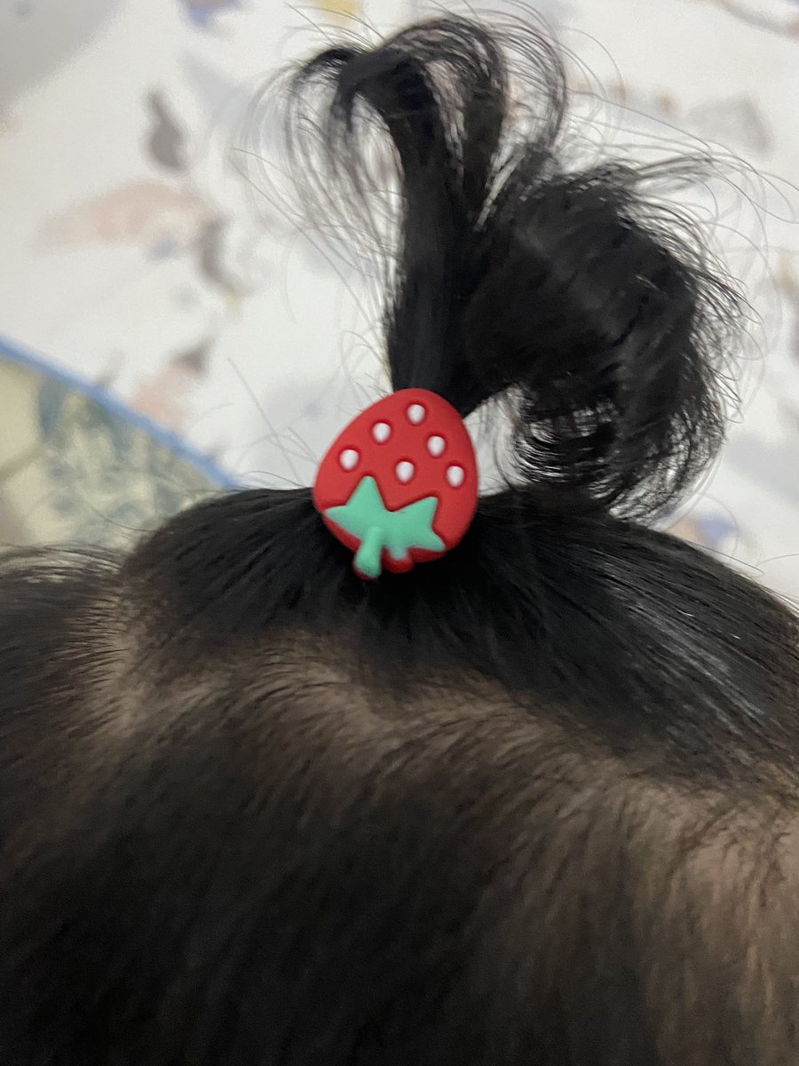 ultramilkluv's tweet photo. Rambut ini sudah bisa dikuncir 💗💗 https://t.co/ID9HtaEK2j