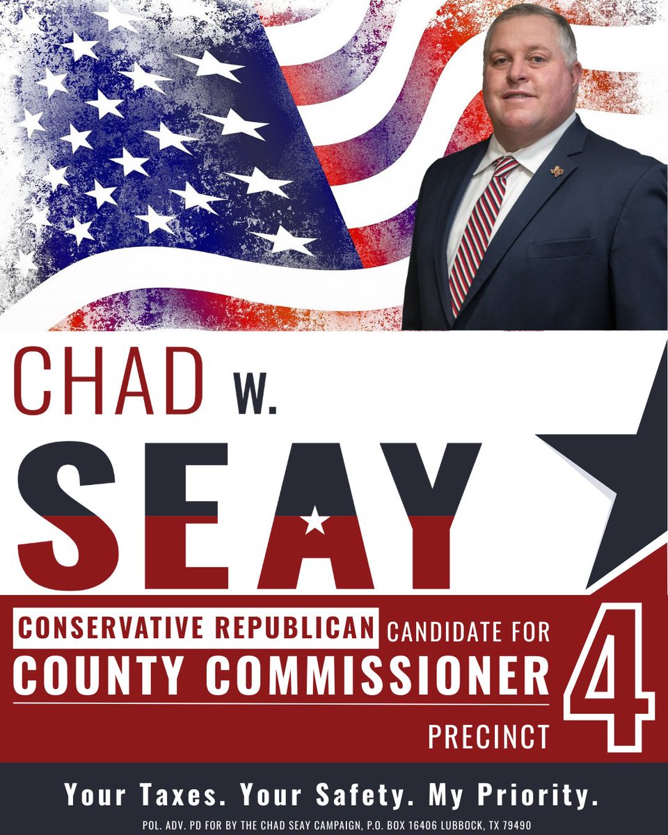 KenAdamsRadio's tweet photo. I’ll be visiting with Chad W. Seay, Candidate for Lubbock County Commissioner for Precinct 4 on the show tomorrow morning. 
The Morning Wake Up with Ken Adams
Weekday mornings 6am-9am ct
Walk By Faith Radio
KWBF - 1420AM/98.7FM & streaming online at https://t.co/InhG7bTYwE
Parsley Foam Text Line: 806-419-4660