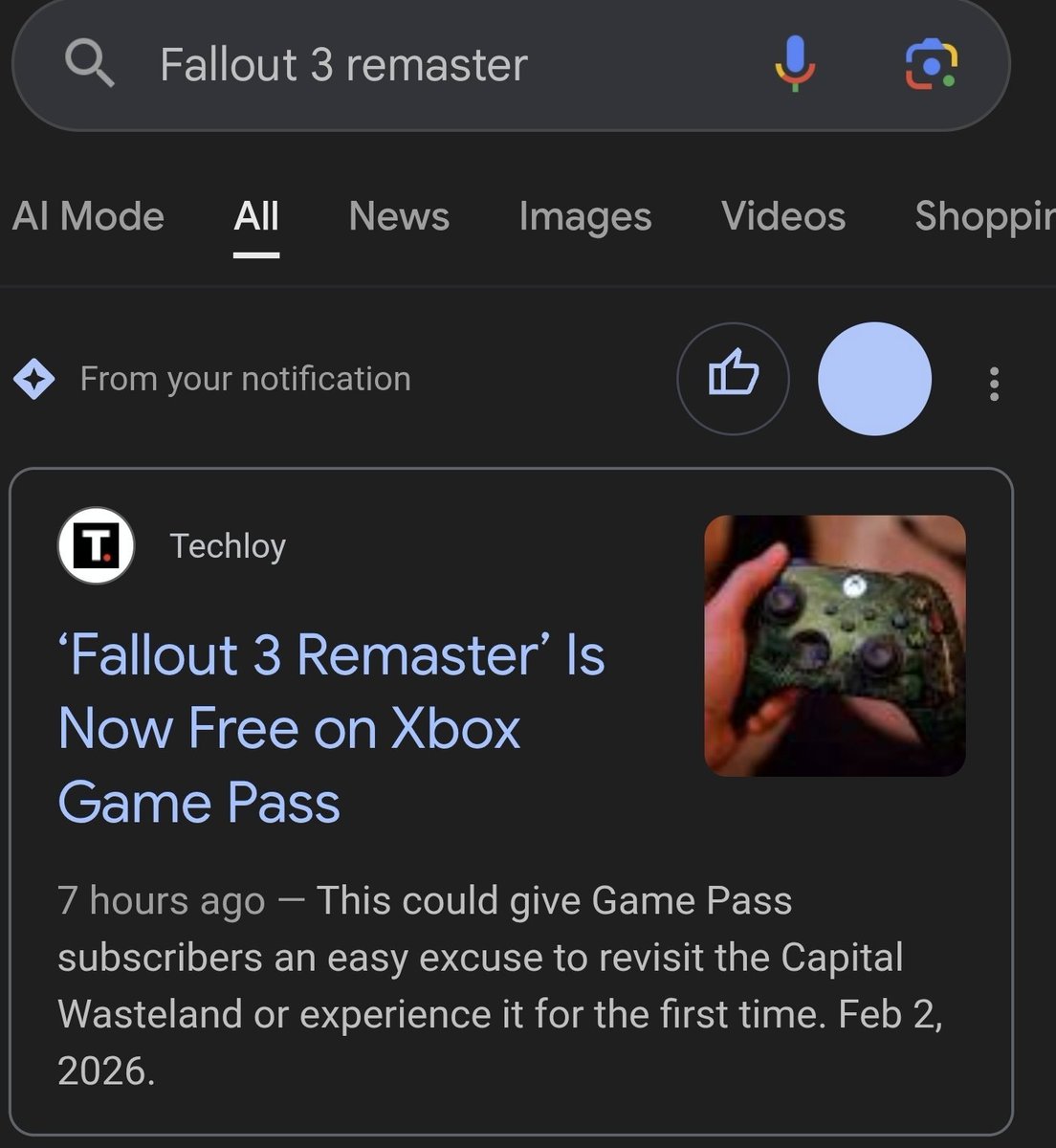 Not nearly enough people talking about this quickly deleted article that was posted today about the Fallout 3 Remaster