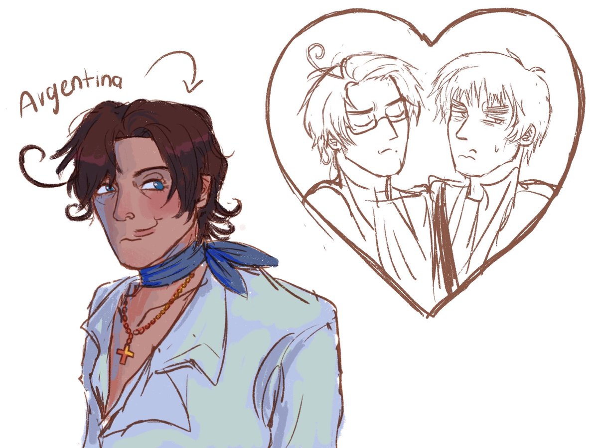 argentina #hetalia and #auseng